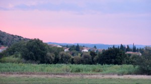 Morning vista from Theziers