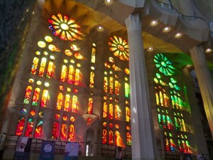 Windows of Sagrada Familia
