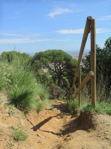 Entrance into Carreterra de les Aiguës
